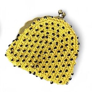 Vintage Beaded Coin Purse Pouch